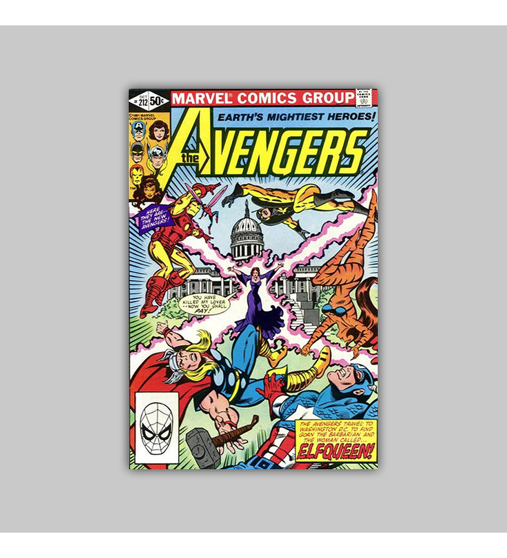 Avengers 212 1981
