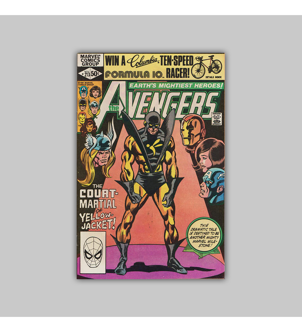 Avengers 213 1981