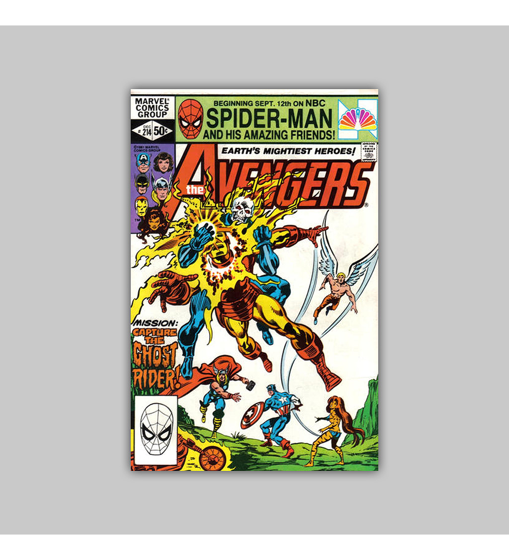 Avengers 214 1981