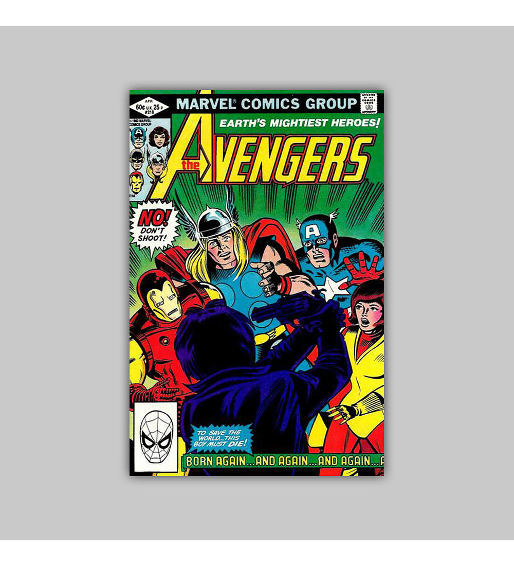 Avengers 218 1982