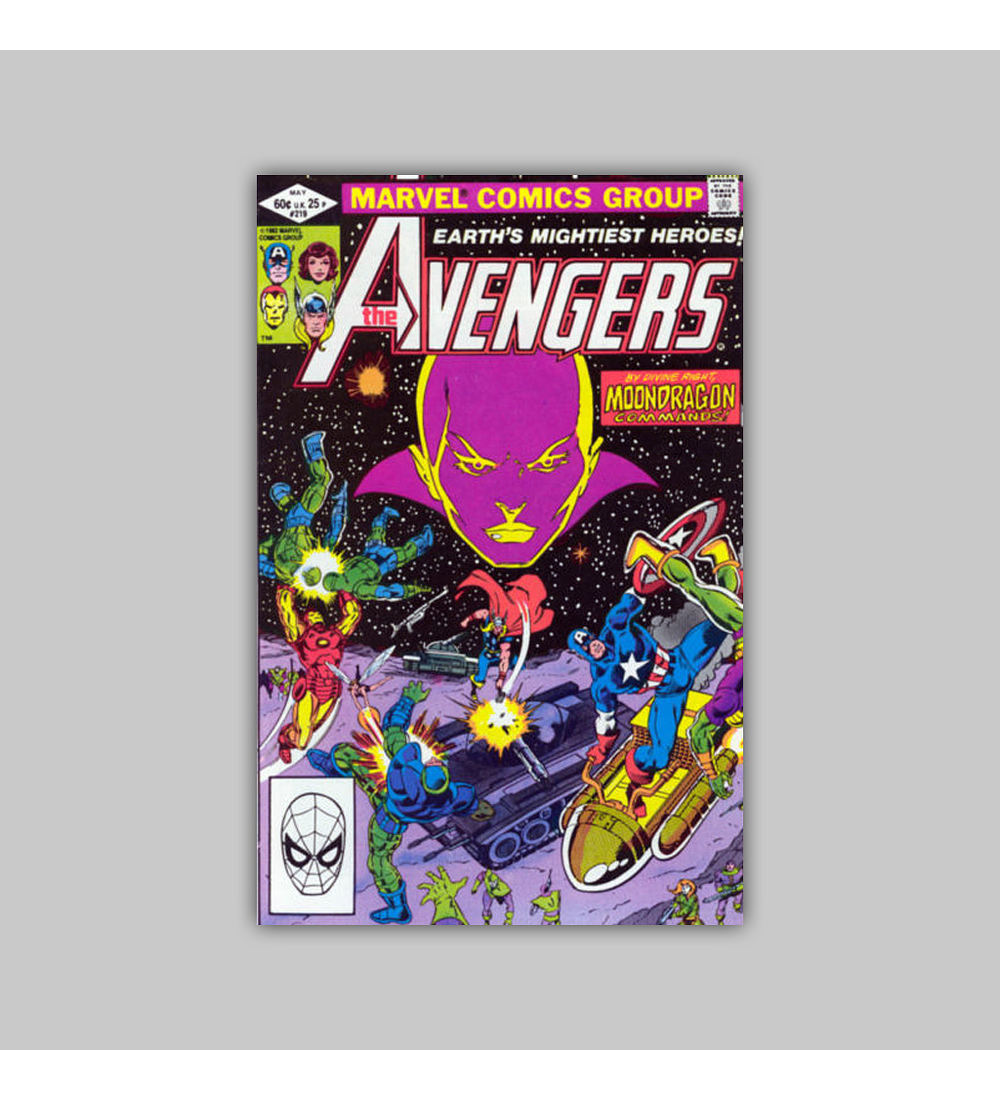 Avengers 219 1982