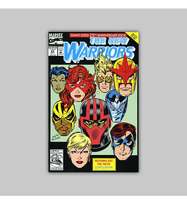 New Warriors 25 Die-Cut 1992
