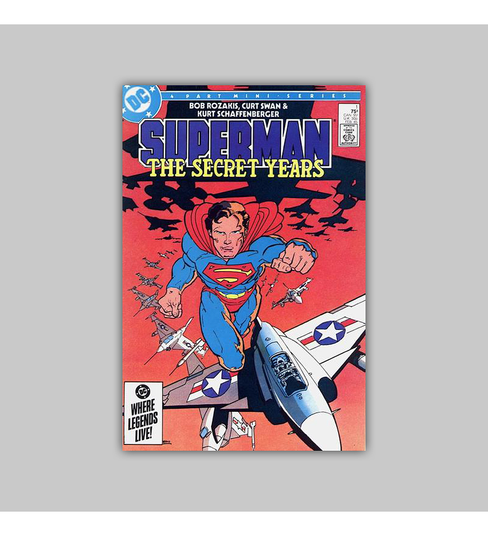 Superman: The Secret Years (complete limited series) 1985