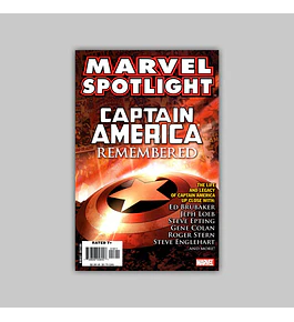 Marvel Spotlight: Captain America Remembered 2007