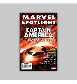 Marvel Spotlight: Captain America Remembered 2007