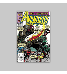 Avengers West Coast 54 1990