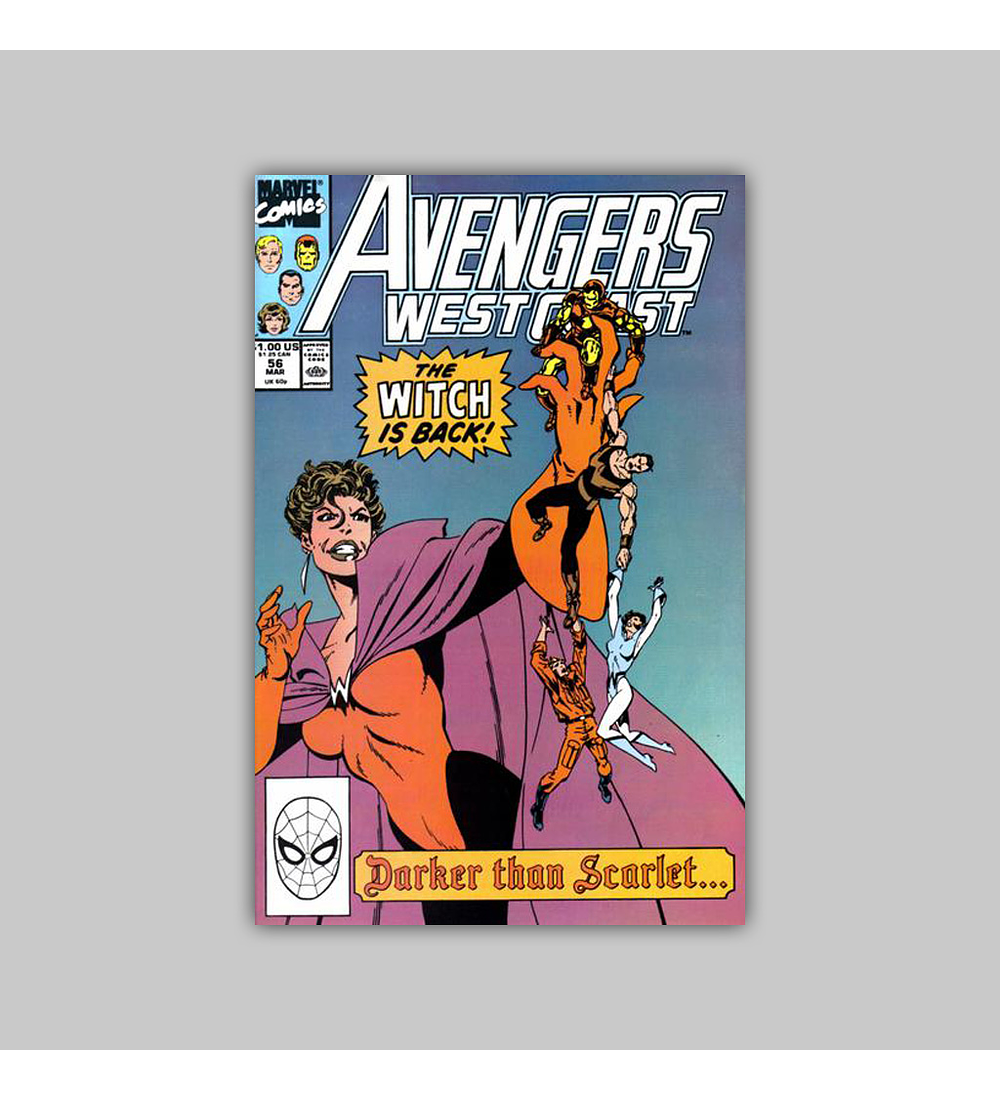 Avengers West Coast (Vol. 2) 56 1990