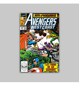 Avengers West Coast 55 1990