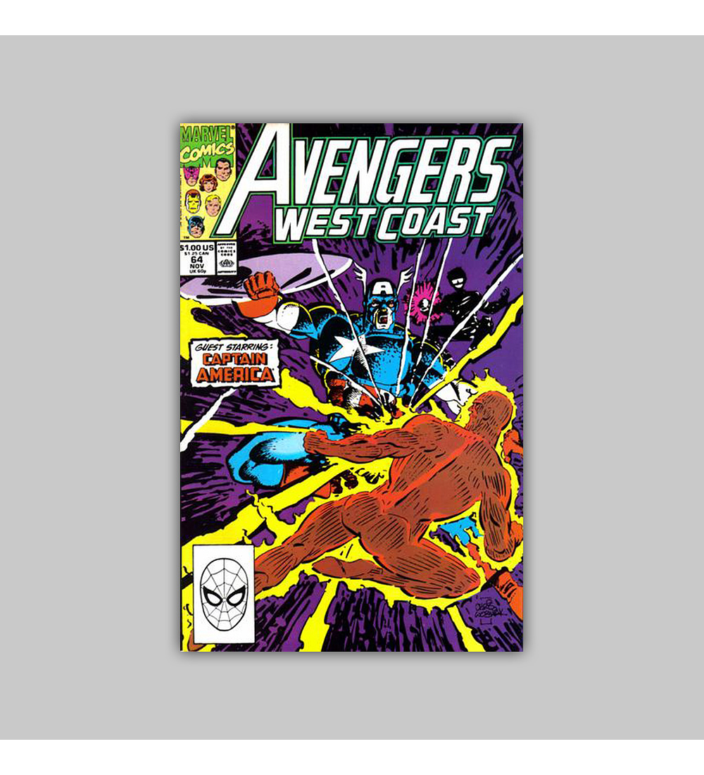 Avengers West Coast 64 1990