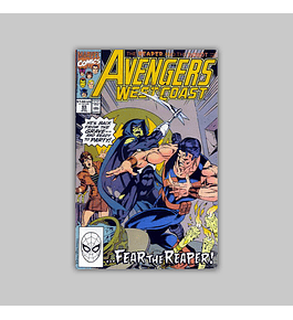 Avengers West Coast 65 1990