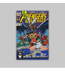 Avengers West Coast 68 1991