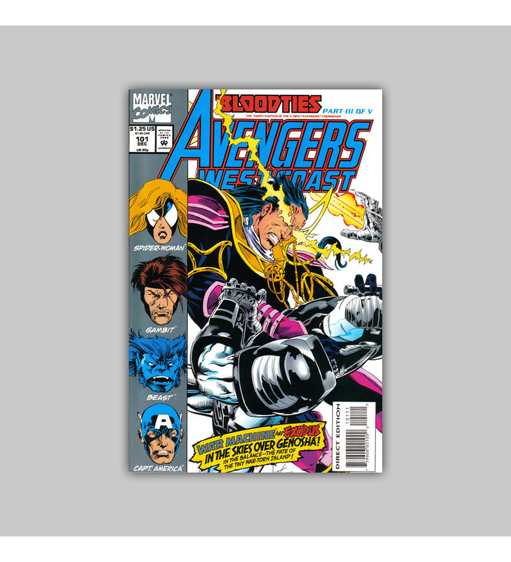 Avengers West Coast 101 1993