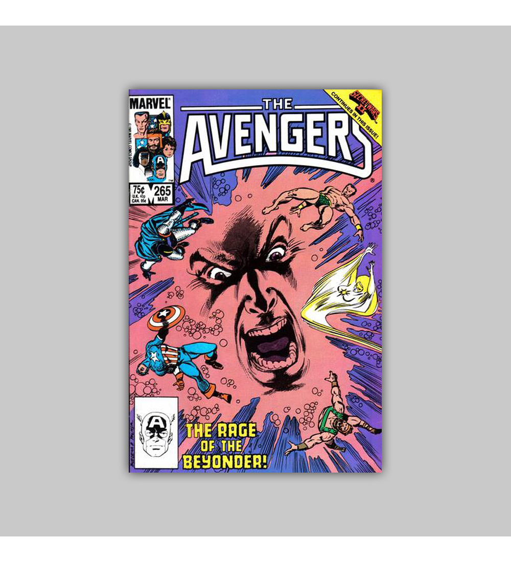 Avengers 265 1986