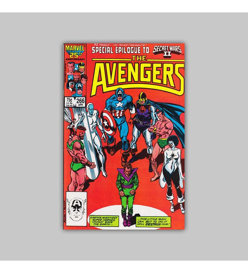 Avengers 266 1986