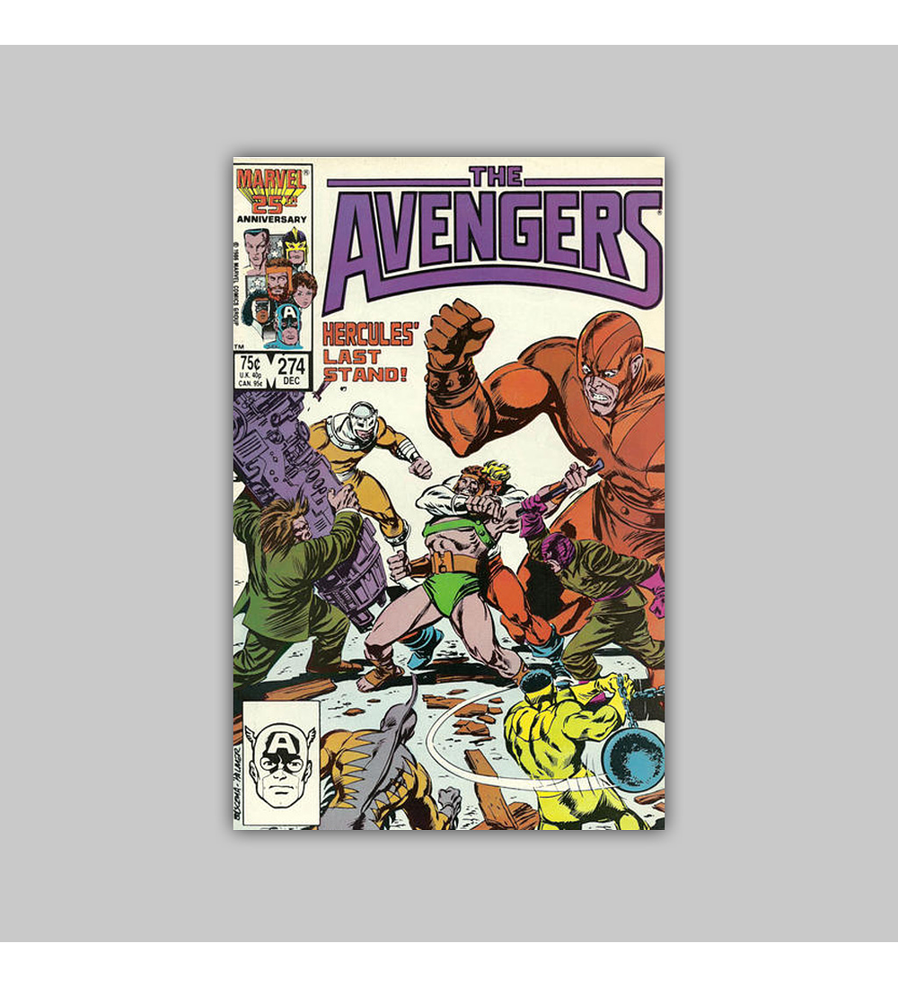 Avengers 274 1986