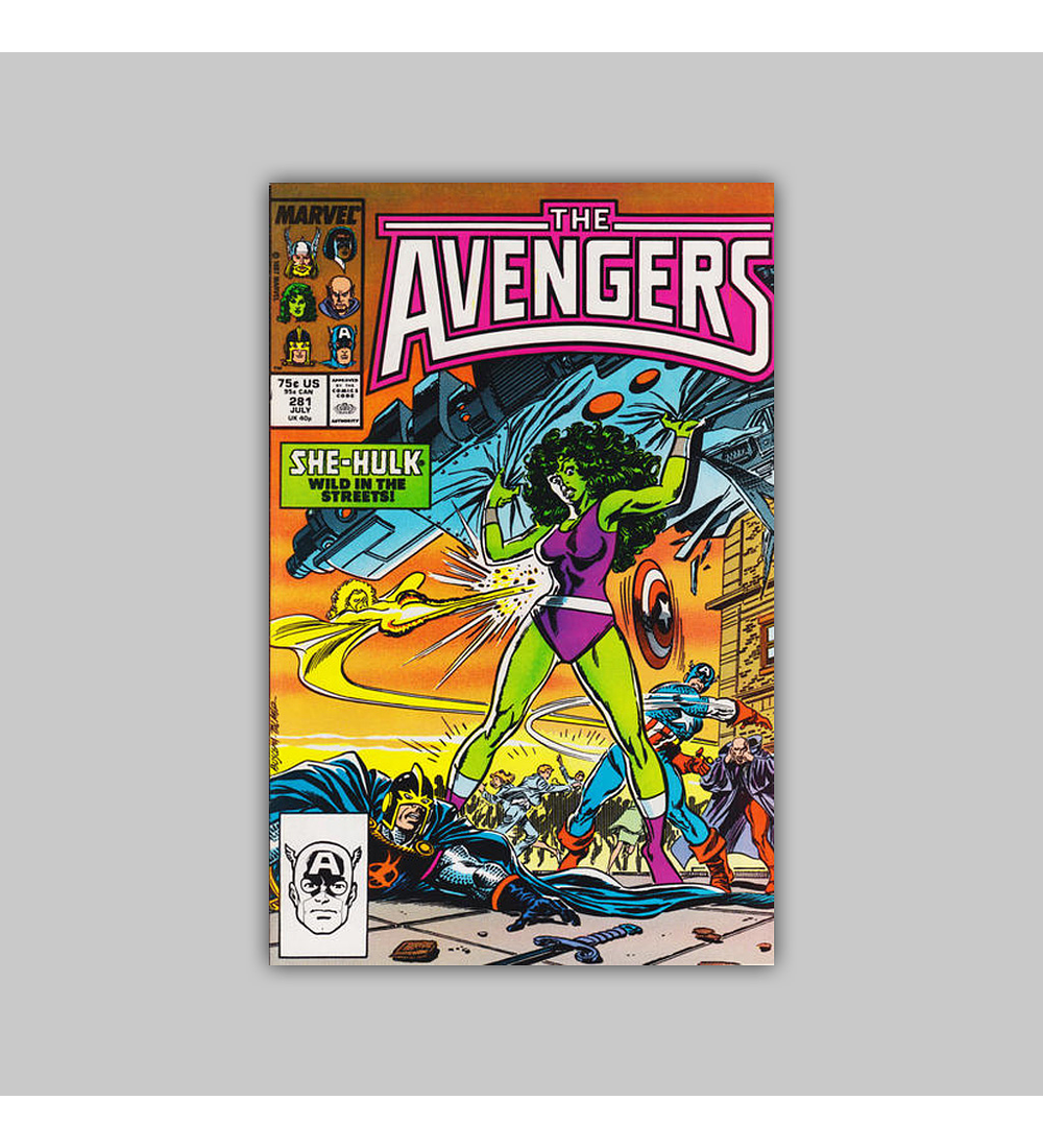 Avengers 281 1987
