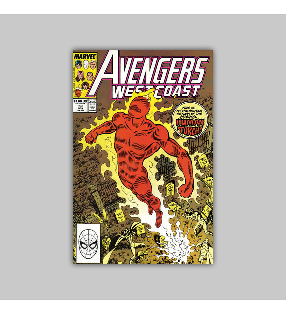 Avengers West Coast 50 1989