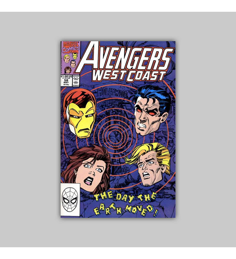 Avengers West Coast 58 1990
