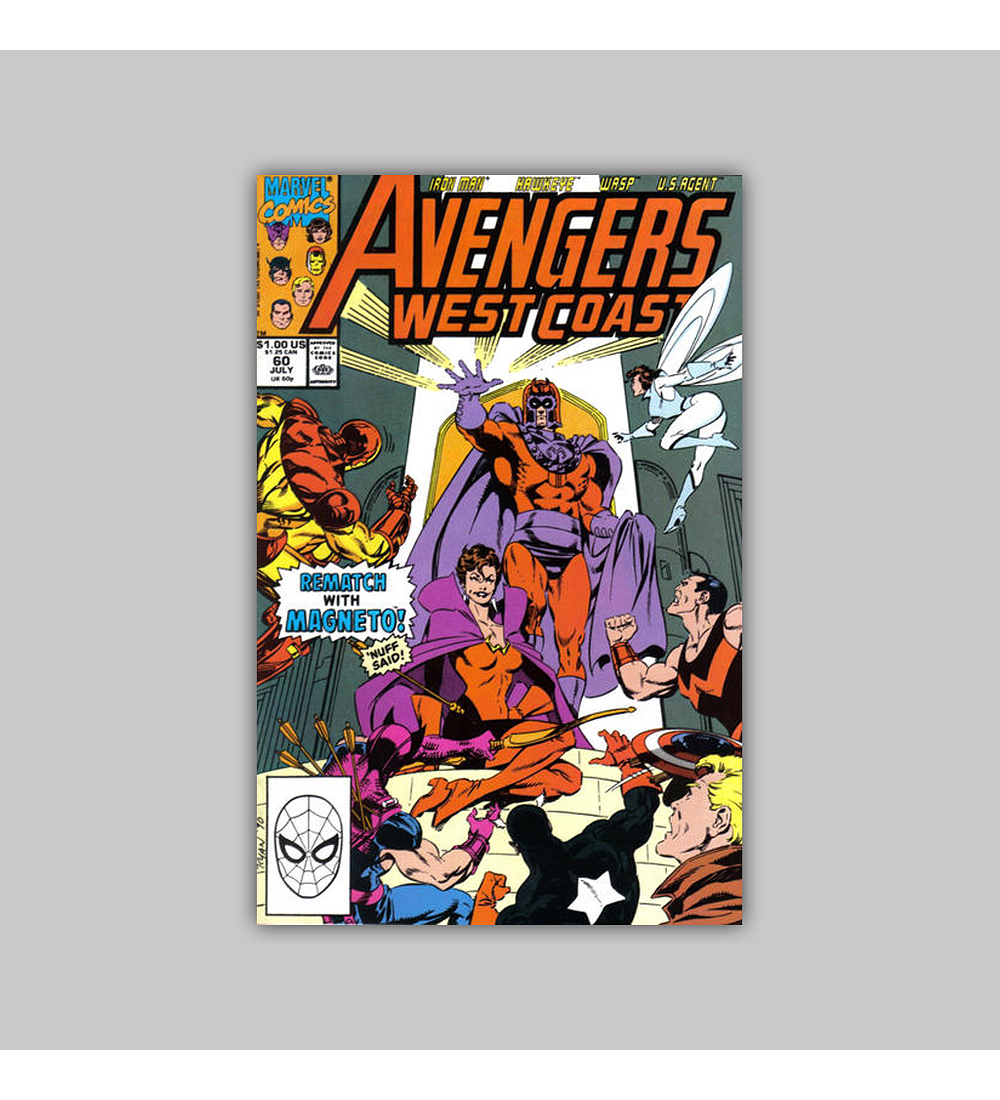 Avengers West Coast 60 1990