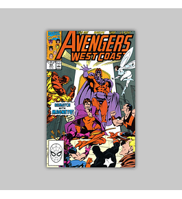 Avengers West Coast 60 1990
