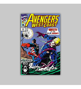 Avengers West Coast 69 1991