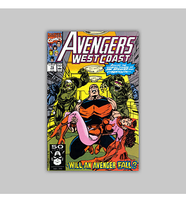 Avengers West Coast 73 1991