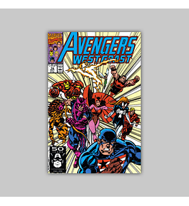 Avengers West Coast 74 1991