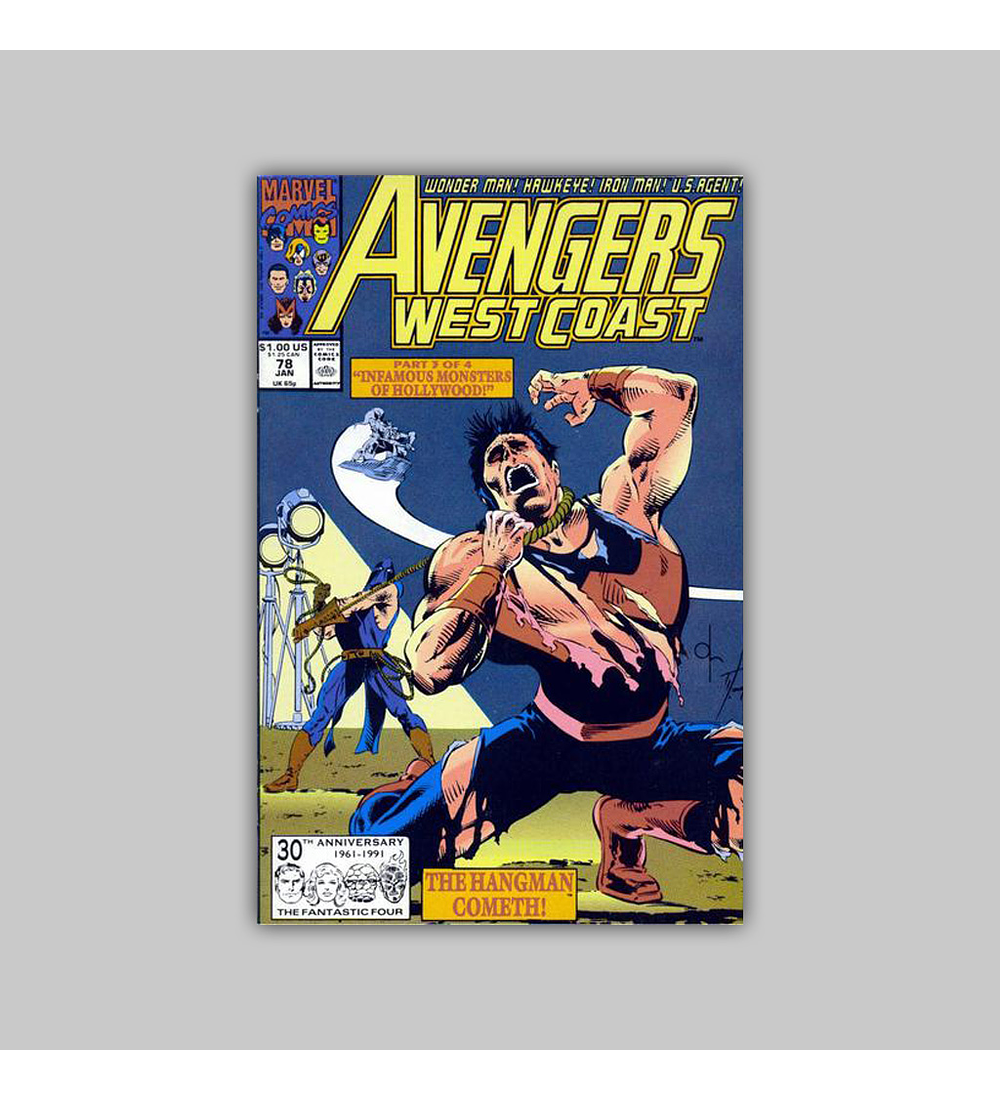 Avengers West Coast 78 1992