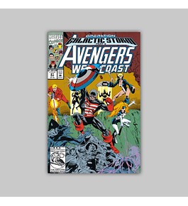 Avengers West Coast 81 1992