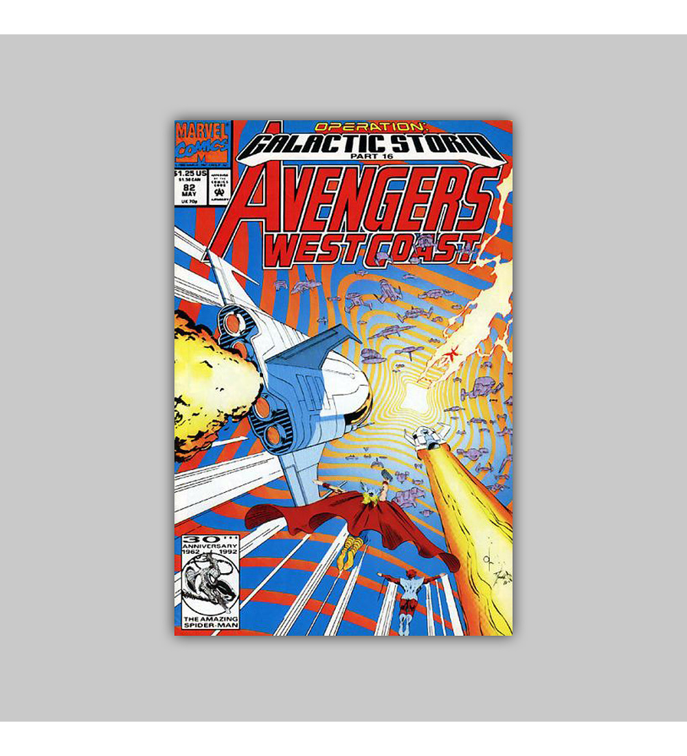 Avengers West Coast 82 1992