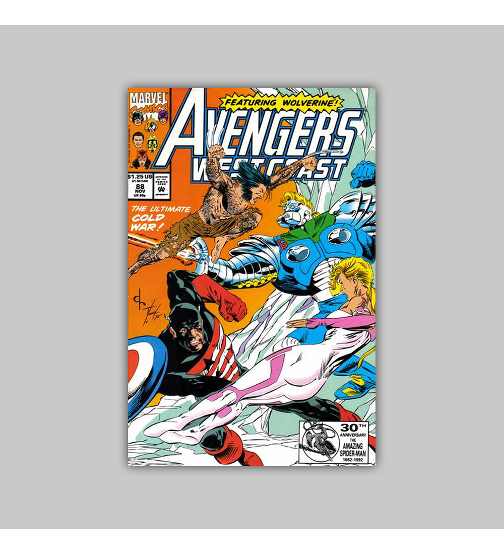 Avengers West Coast 88 1992