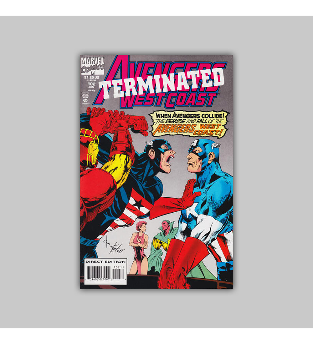 Avengers West Coast 102 1993