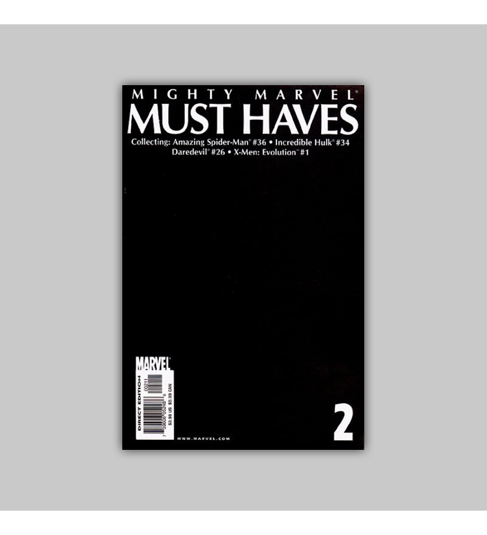 Mighty Marvel Must Haves 2 2002