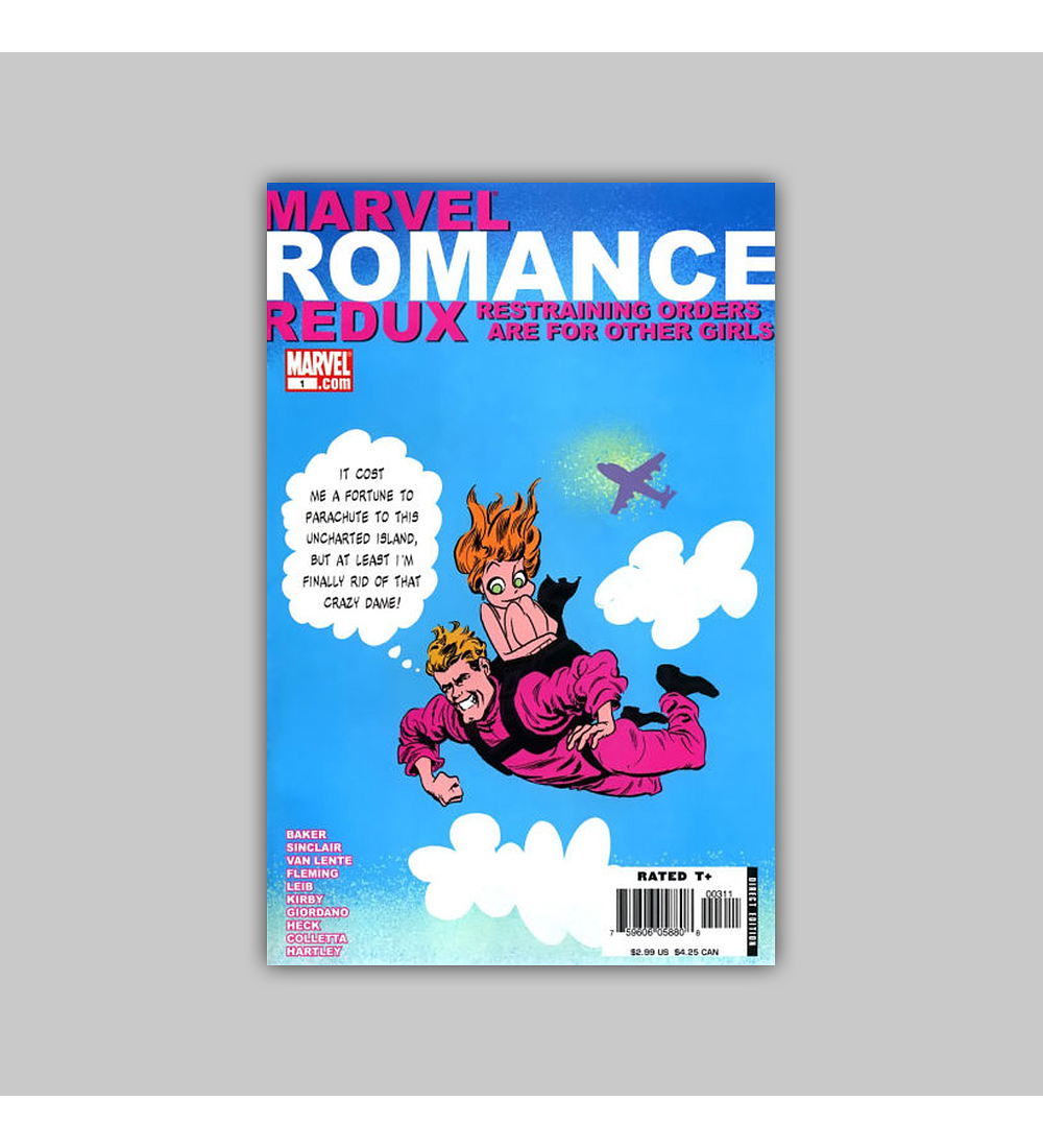 Marvel Romance Redux: Restraining Orders Are For Other Girls 1 2006