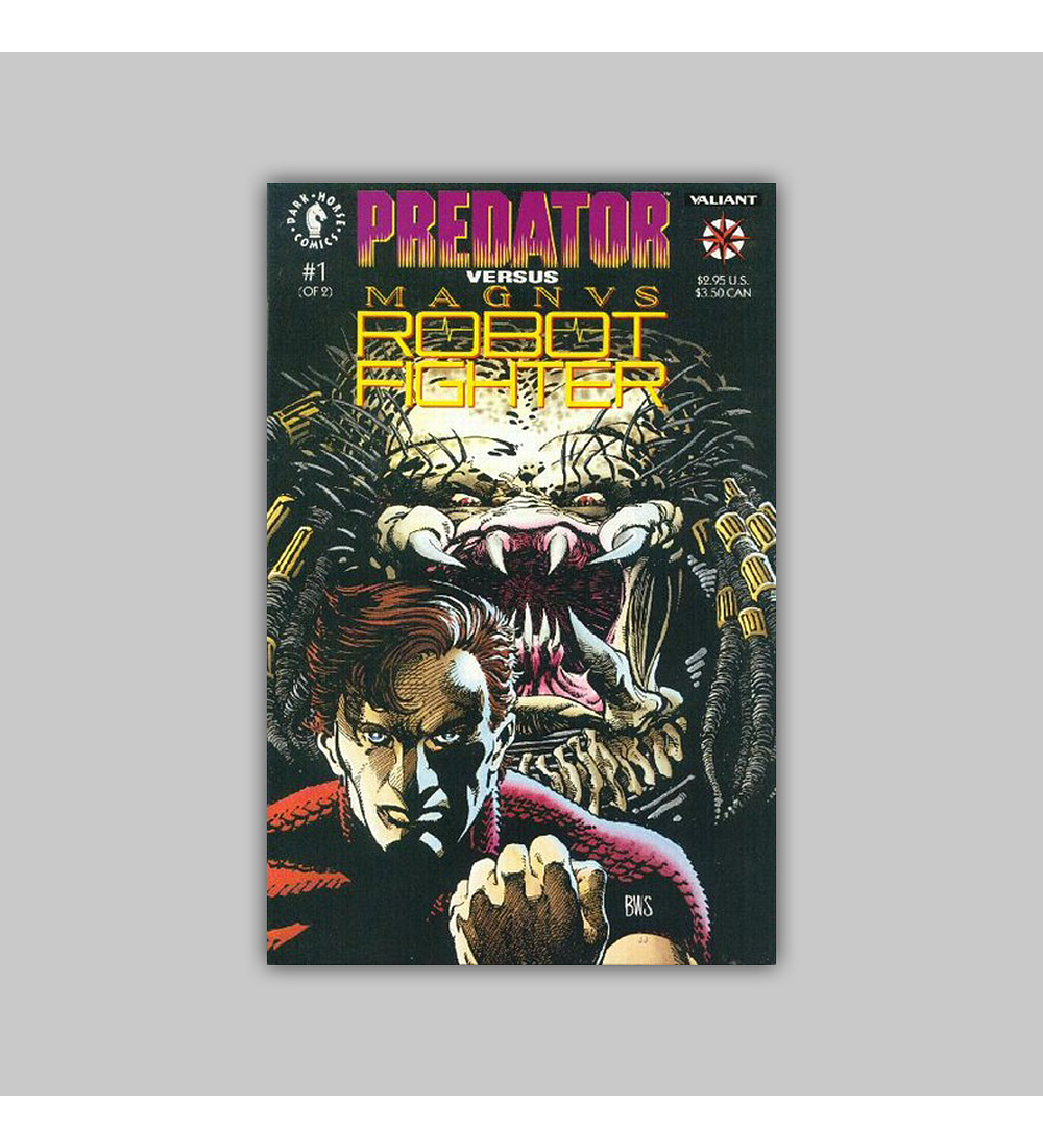 Predator Vs. Magnus Robot Fighter (complete limited series) 1992