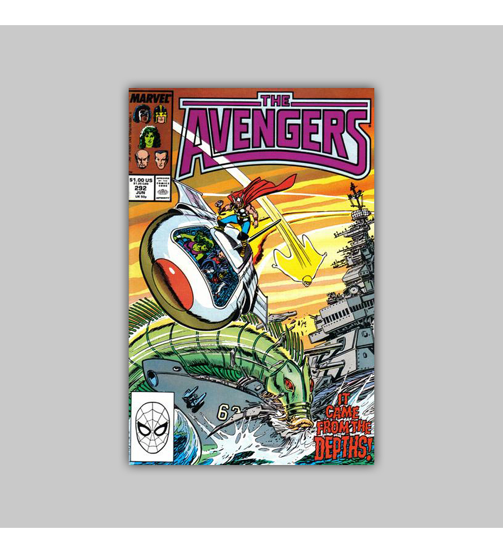 Avengers 292 1988