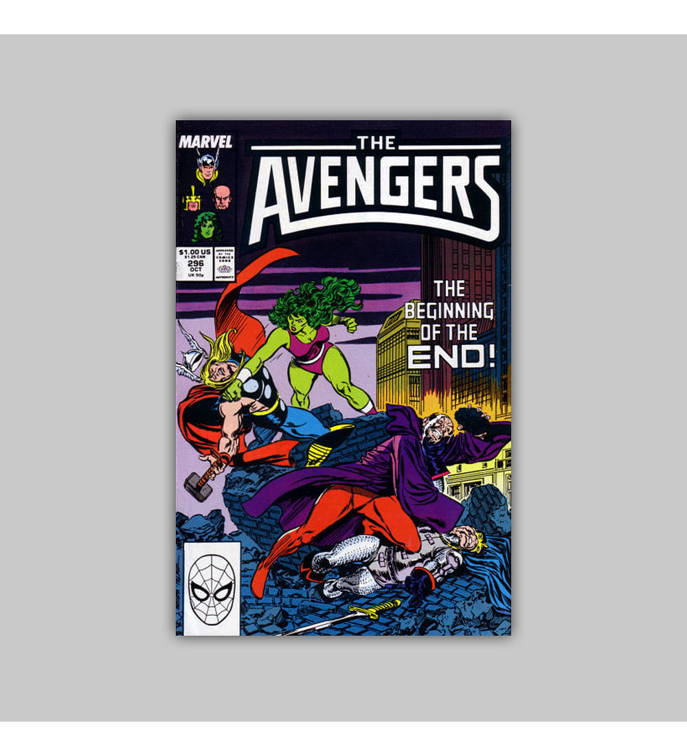 Avengers 296 1988
