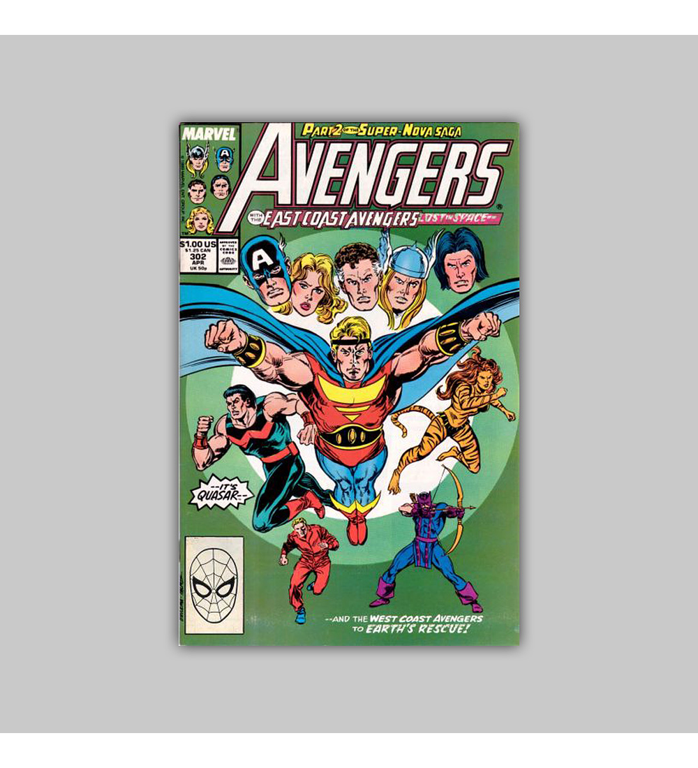 Avengers 302 1989