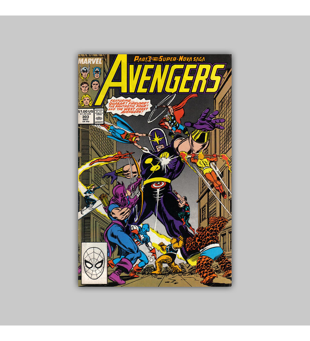 Avengers 303 1989