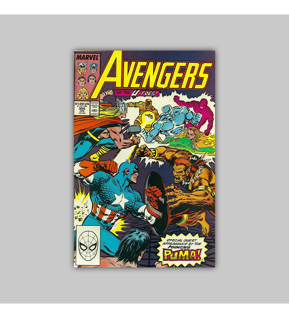 Avengers 304 1989
