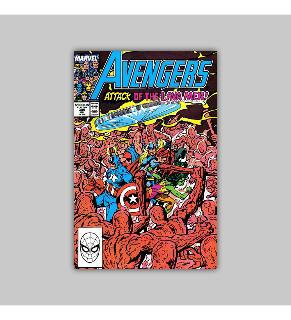 Avengers 305 1989
