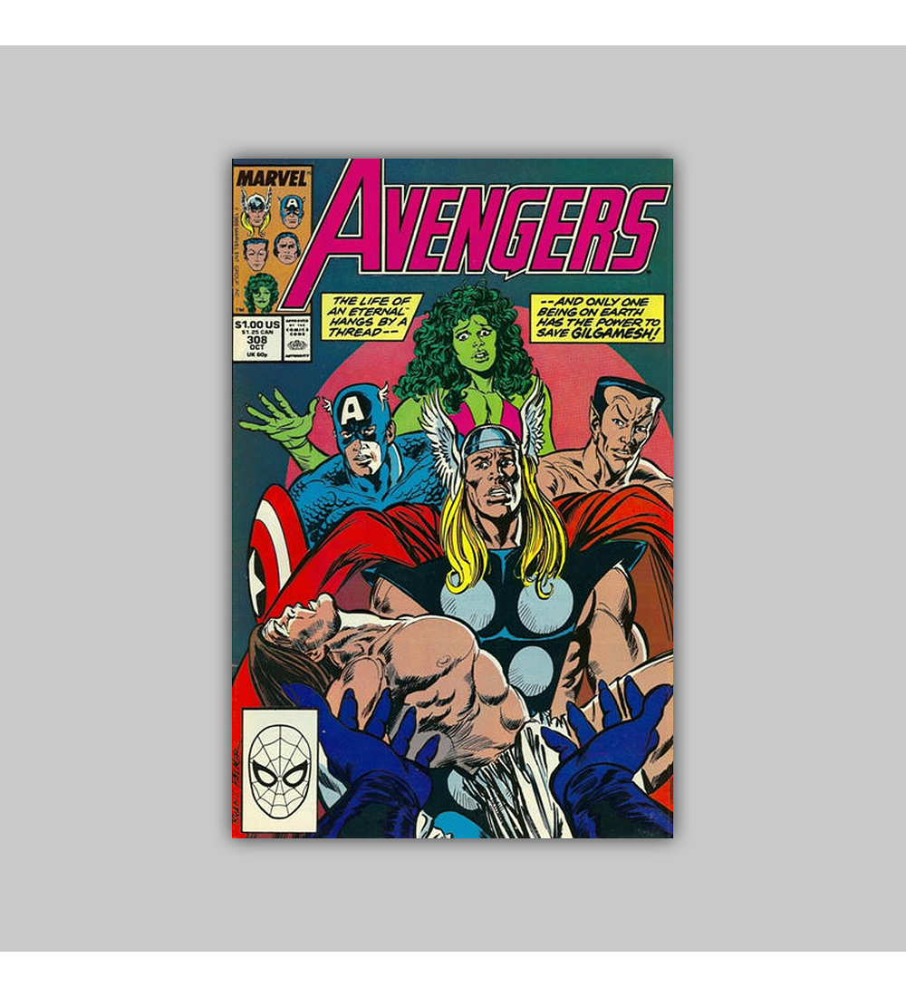 Avengers 308 1989