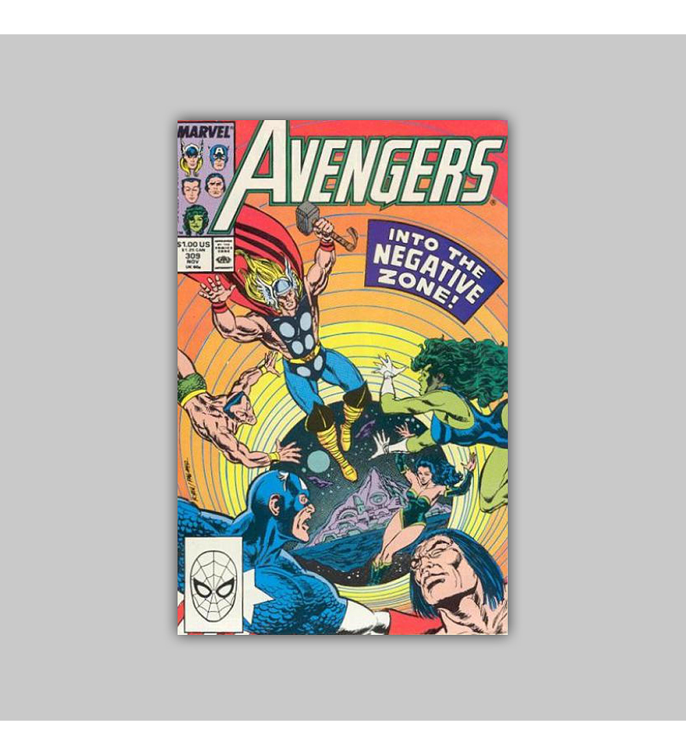 Avengers 309 1989
