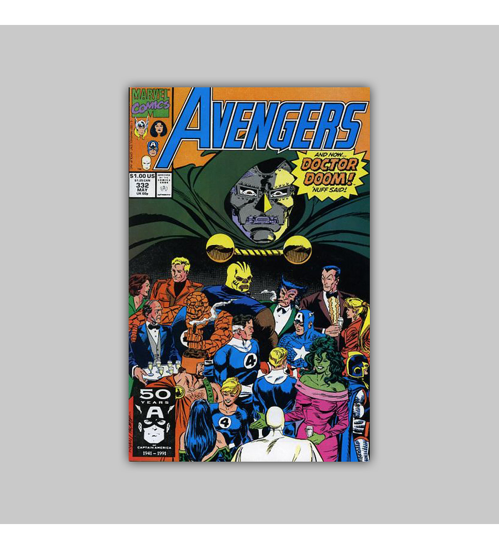 Avengers 332 1991