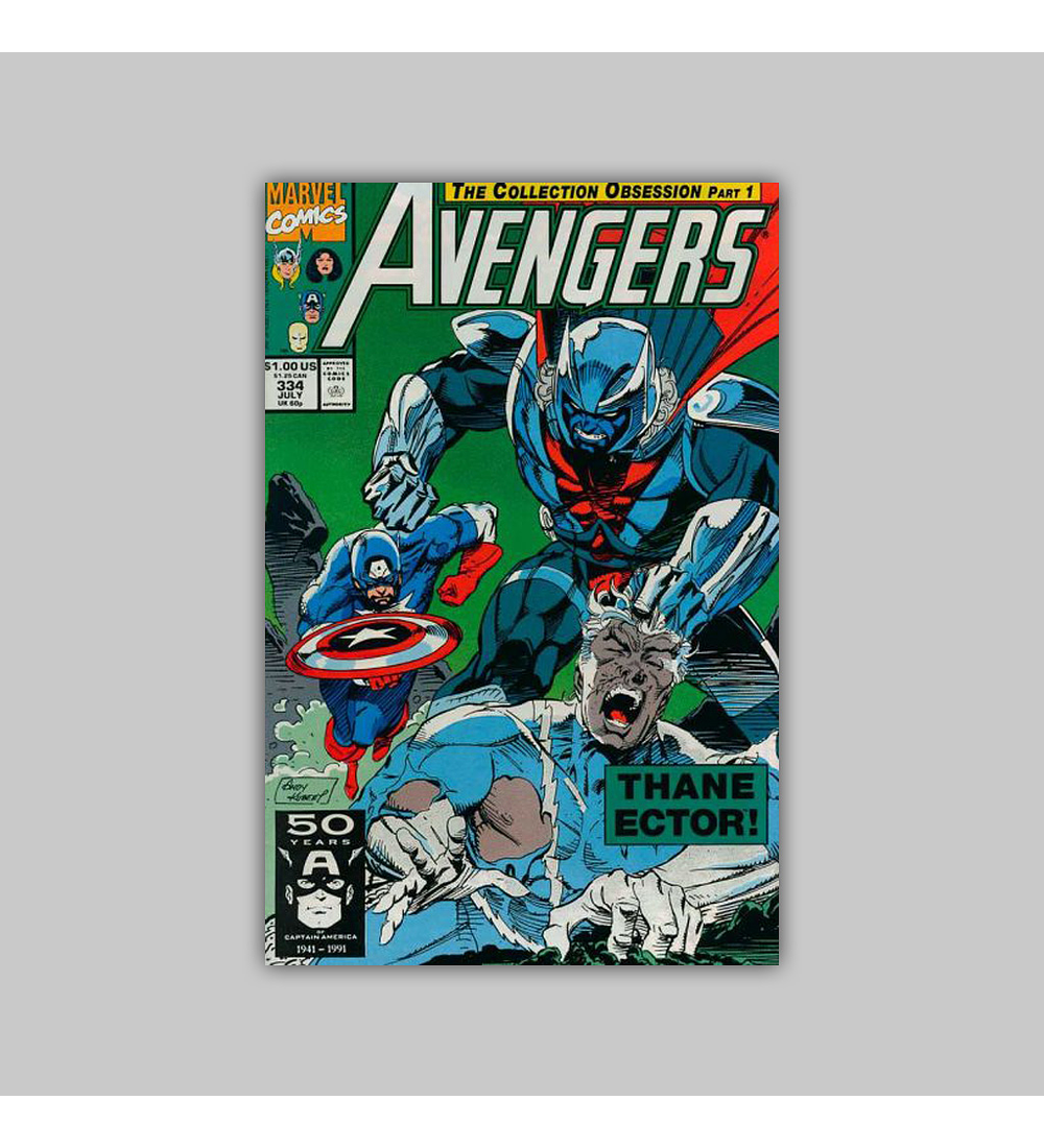 Avengers 334 1991