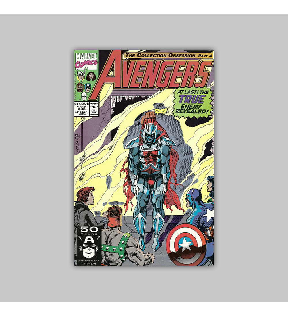 Avengers 338 1991