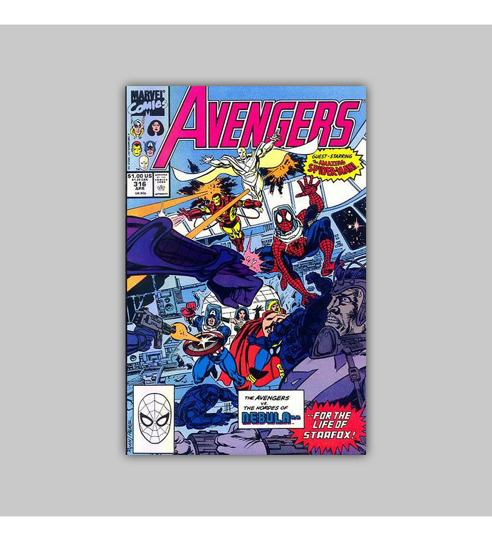 Avengers 316 1990