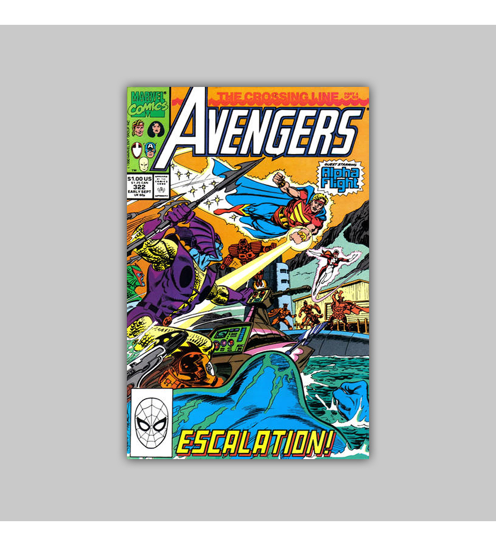 Avengers 322 1990