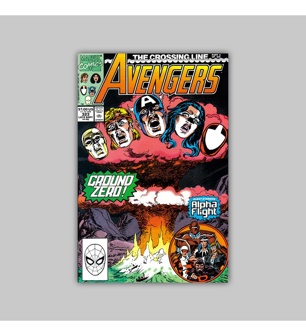 Avengers 323 1990