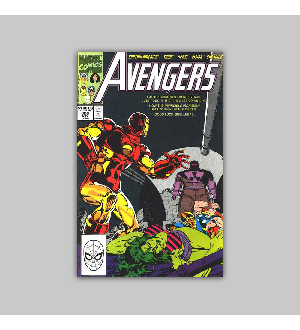 Avengers 326 1990